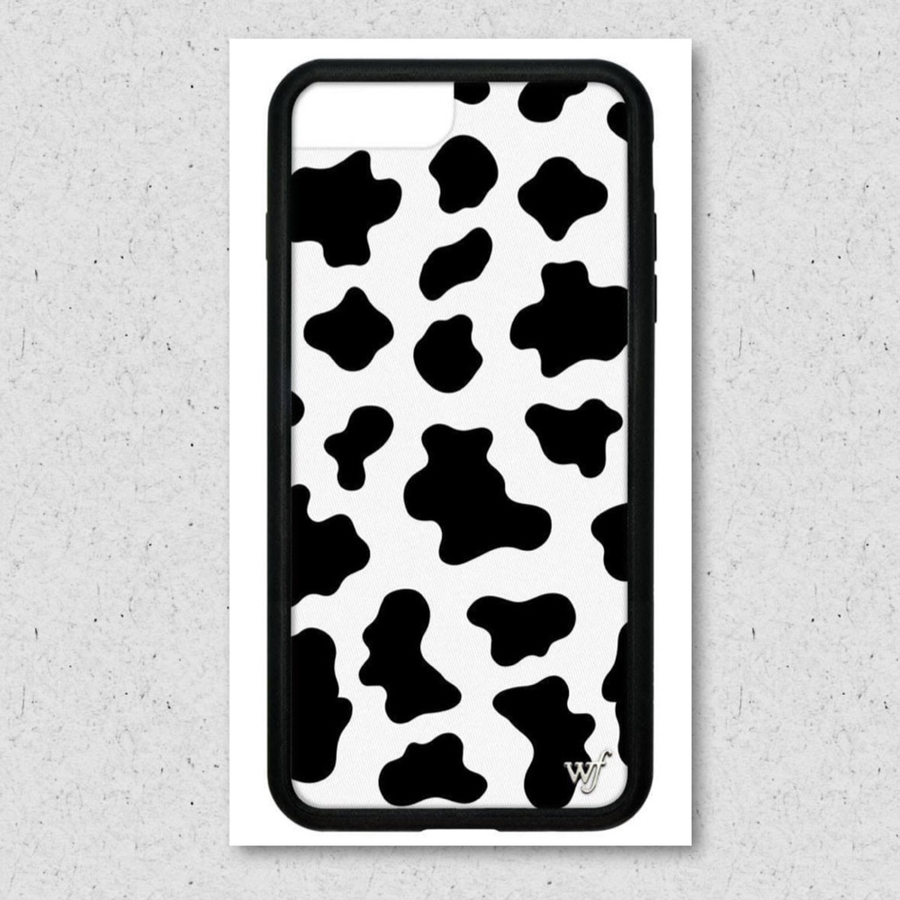 Wildflower Limited Edition Cow Moo Moo iPhone Plus Case 6+ 7+ 8+ NWT